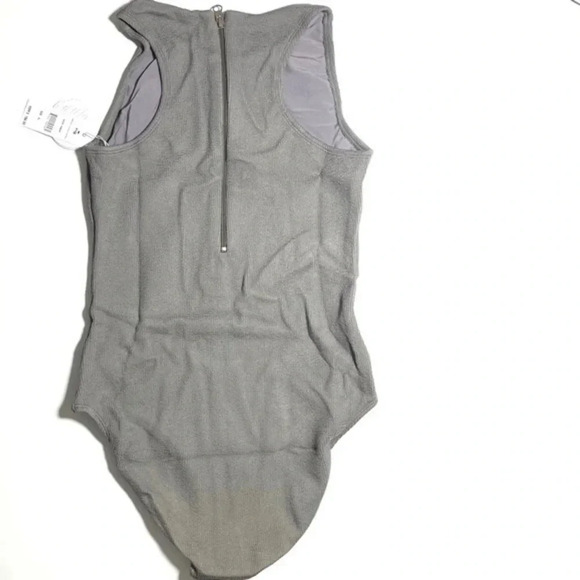 New Pilyq PQ Sand Reef High Neck One Piece Swimsuit Grey - Picture 5 of 5